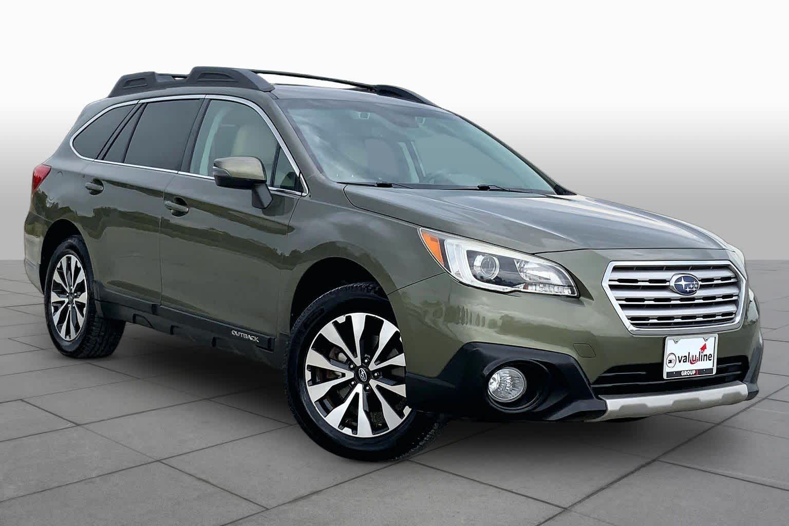 2017 Subaru Outback Limited Wilderness Green Metallic at AutoNation USA Houston