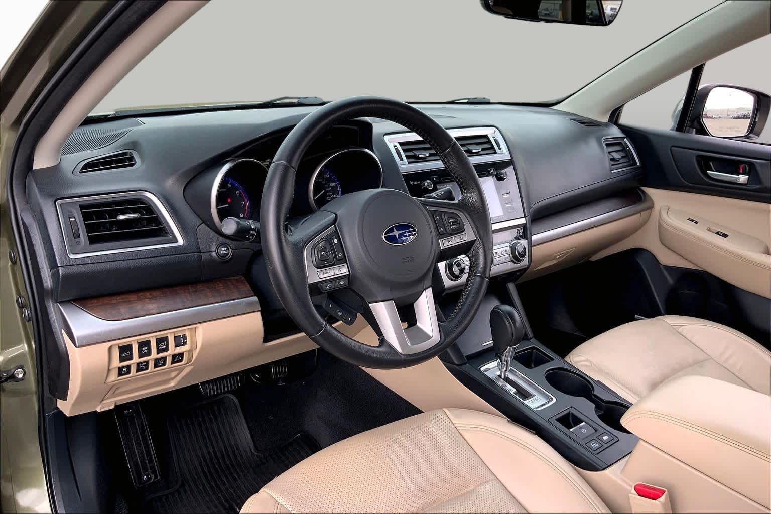 2017 Subaru Outback Limited Wilderness Green Metallic at AutoNation USA Houston