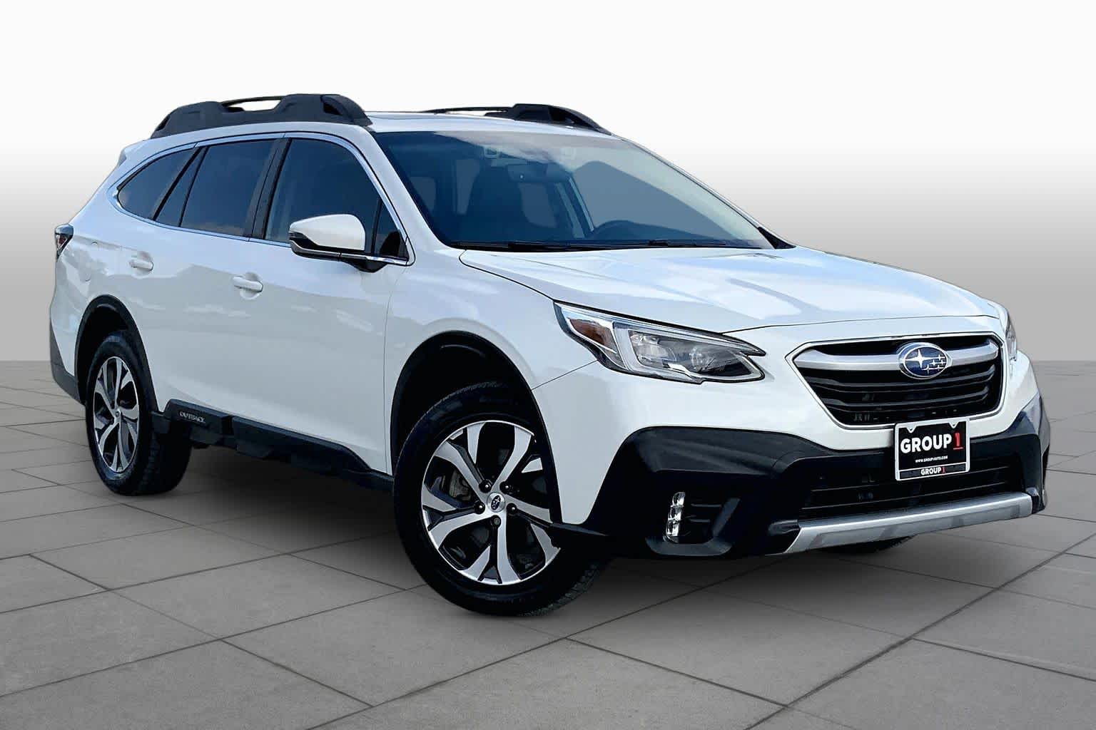 2022 Subaru Outback Limited XT Crystal White Pearl at Group 1 Toyota Southwest