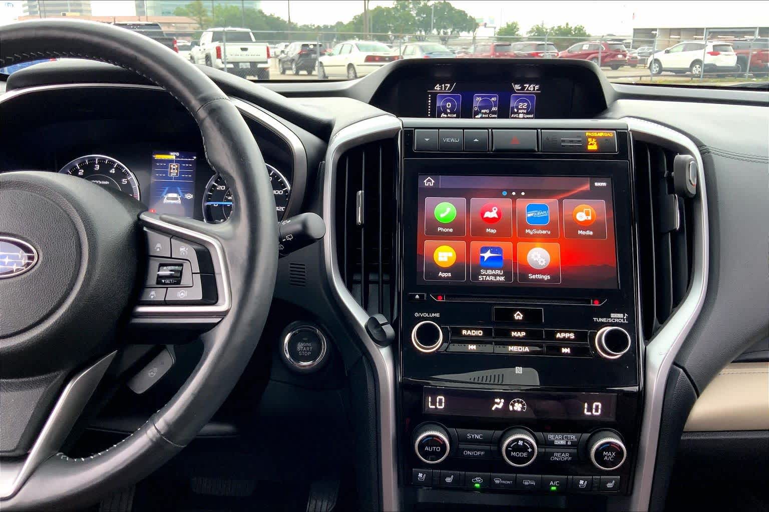 2022 Subaru Ascent Touring Crystal Black Silica at Lone Star Chevrolet