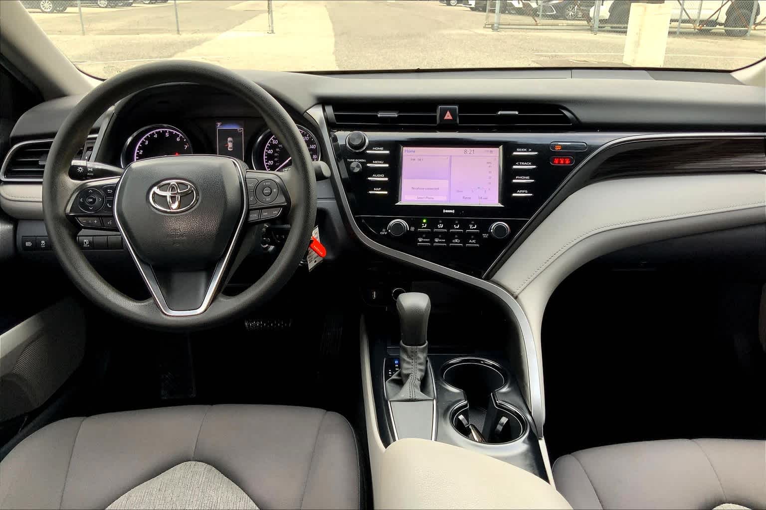2020 Toyota Camry L Predawn Gray Mica at Group 1 Toyota Southwest