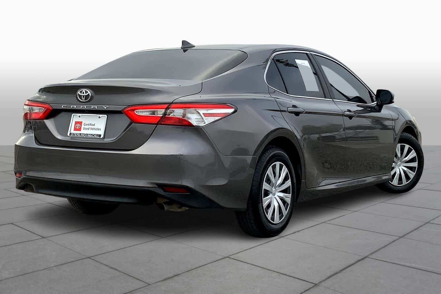 2020 Toyota Camry L Predawn Gray Mica at Group 1 Toyota Southwest