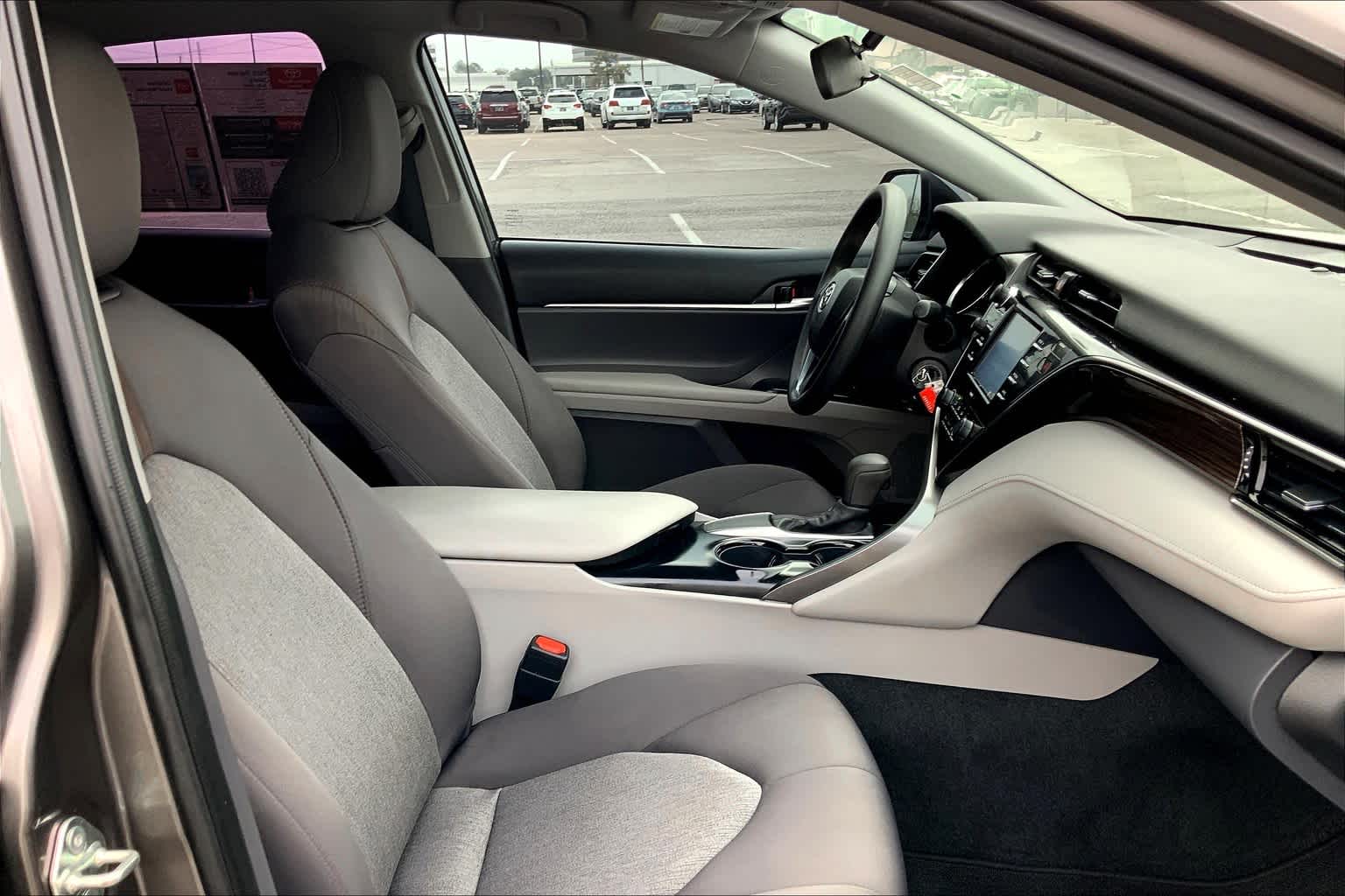 2020 Toyota Camry L Predawn Gray Mica at Group 1 Toyota Southwest