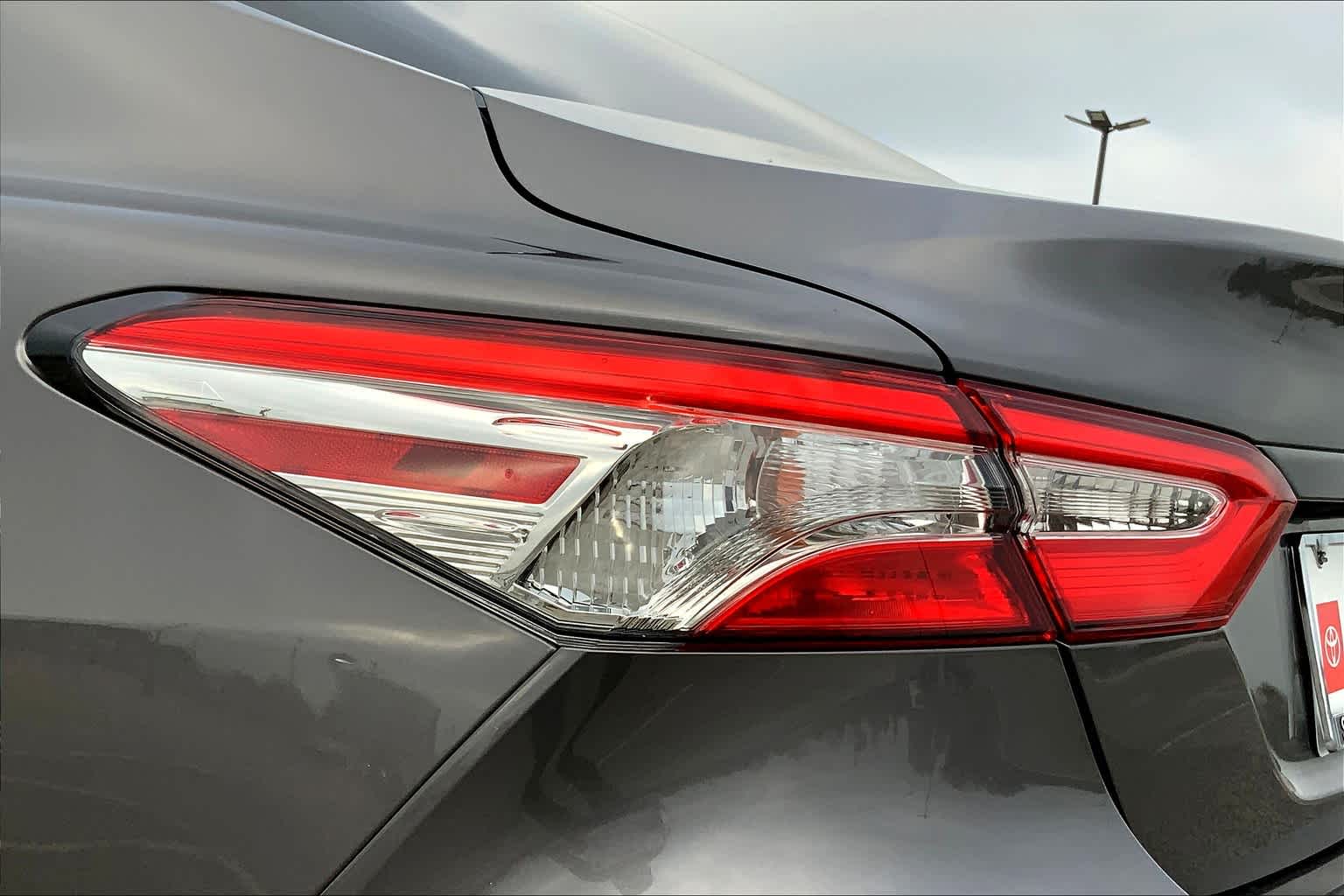 2020 Toyota Camry L Predawn Gray Mica at Group 1 Toyota Southwest