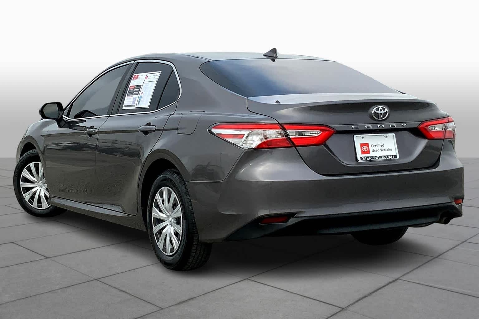 2020 Toyota Camry L Predawn Gray Mica at Group 1 Toyota Southwest
