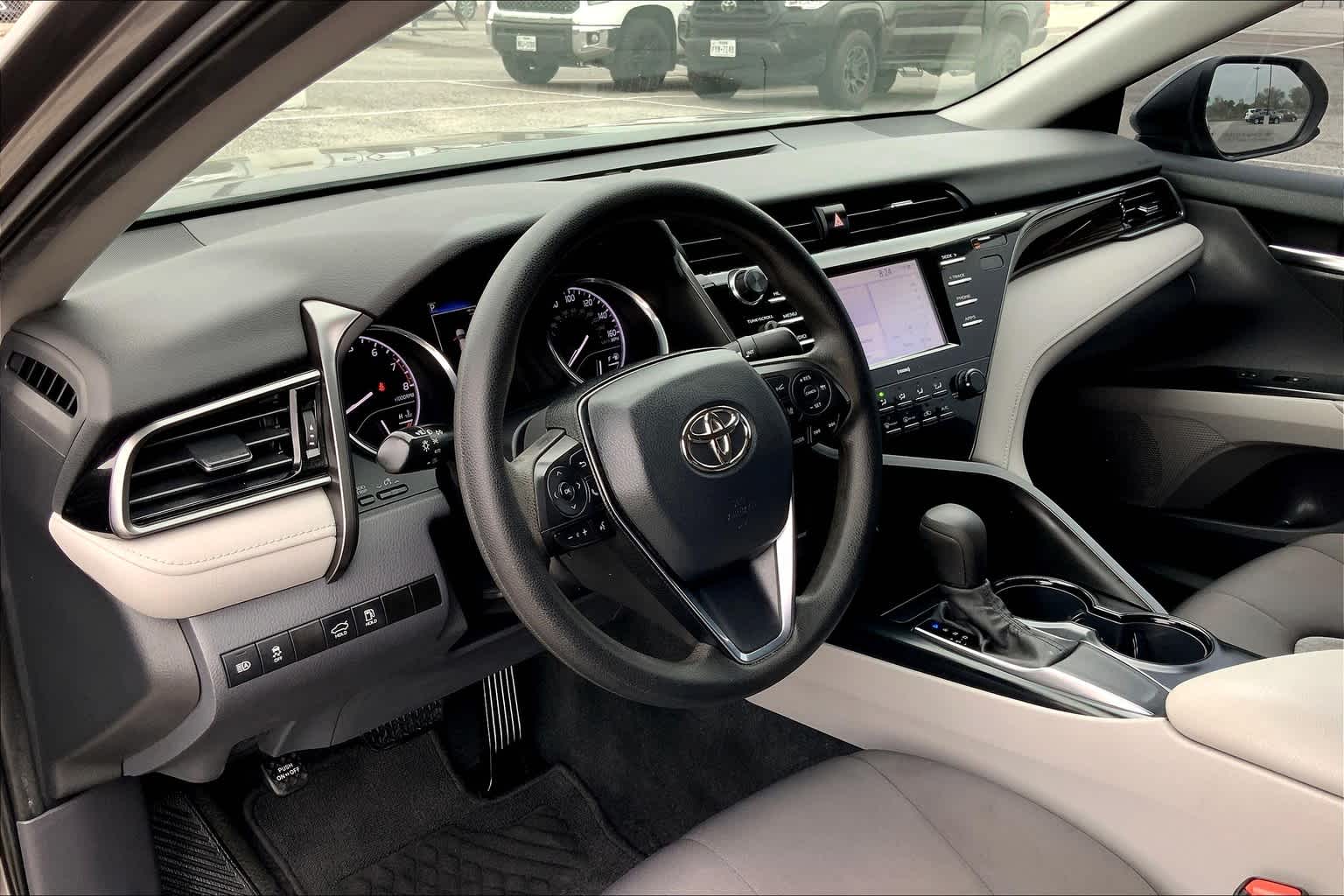 2020 Toyota Camry L Predawn Gray Mica at Group 1 Toyota Southwest