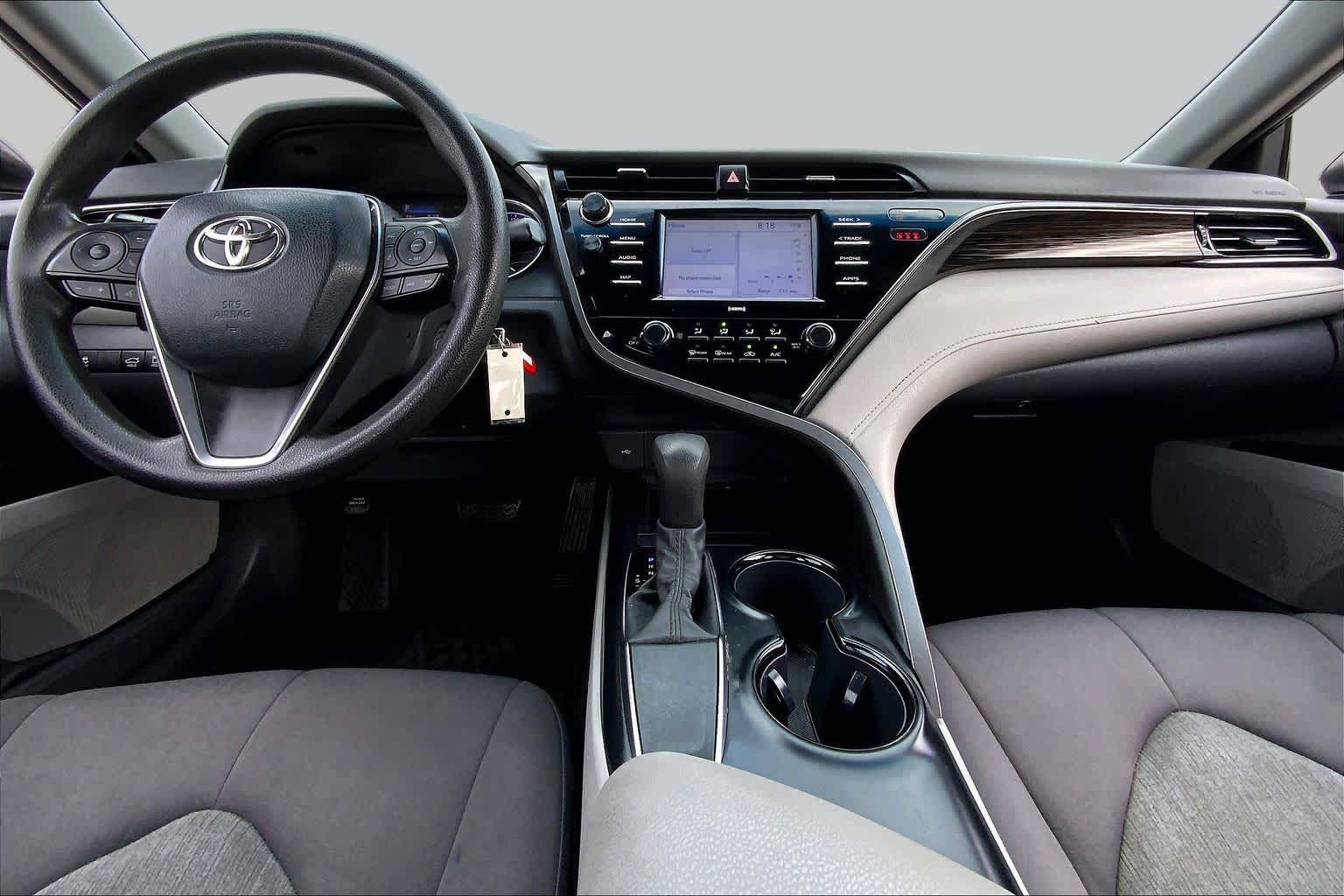 2020 Toyota Camry L Predawn Gray Mica at AutoNation Chrysler Jeep Dodge Ram Spring