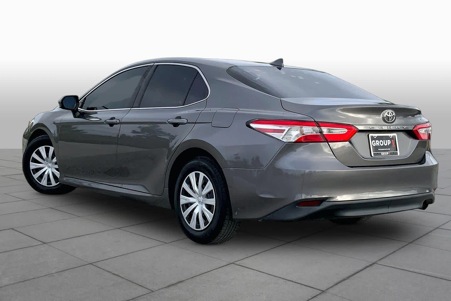 2020 Toyota Camry L Predawn Gray Mica at AutoNation Chrysler Jeep Dodge Ram Spring