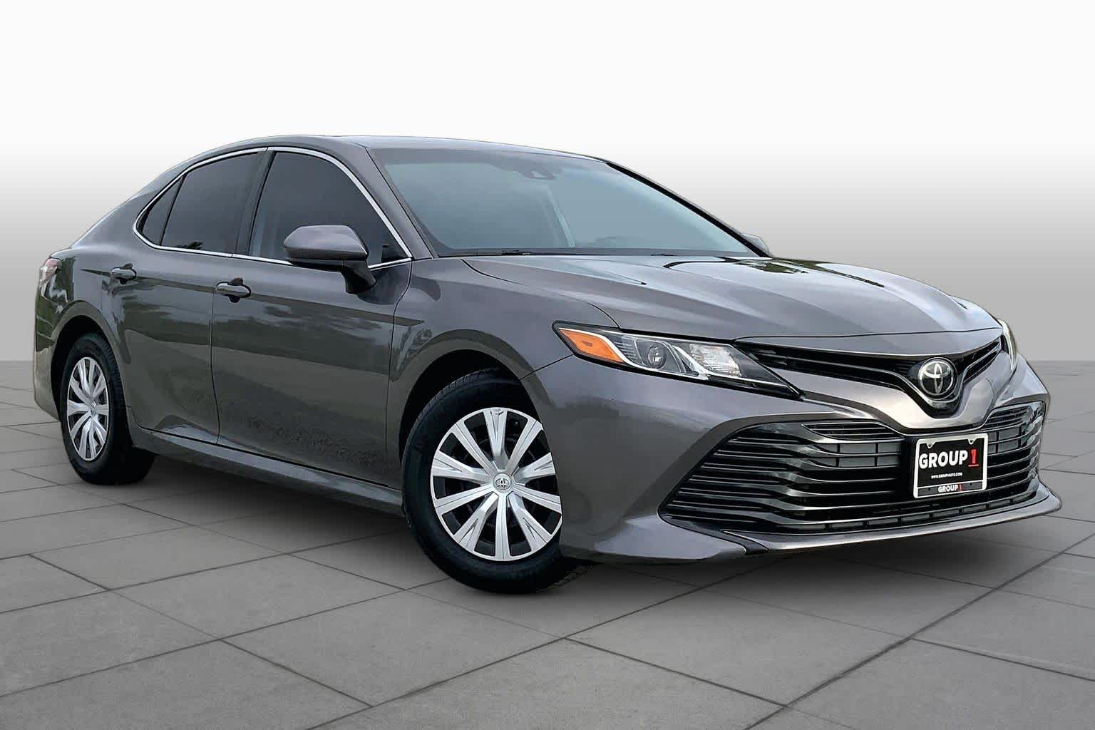 2020 Toyota Camry L Predawn Gray Mica at AutoNation Chrysler Jeep Dodge Ram Spring