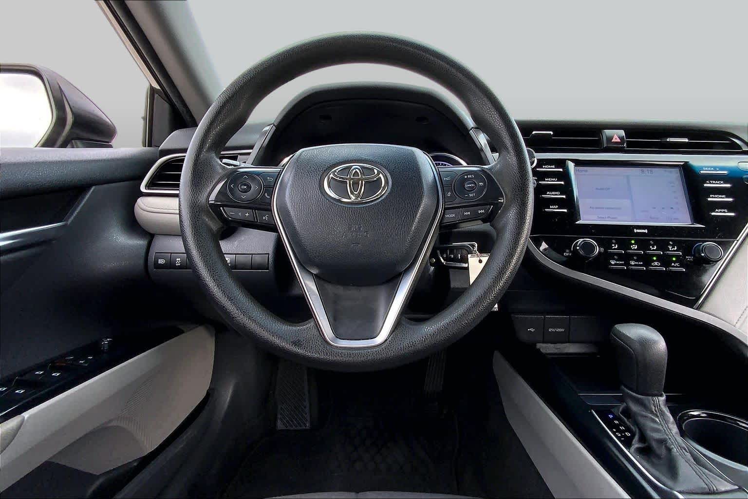 2020 Toyota Camry L Predawn Gray Mica at AutoNation Chrysler Jeep Dodge Ram Spring