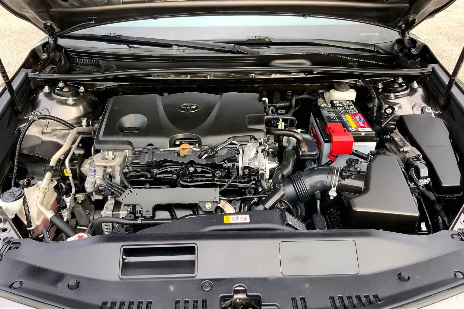 2020 Toyota Camry L Predawn Gray Mica at AutoNation Chrysler Jeep Dodge Ram Spring
