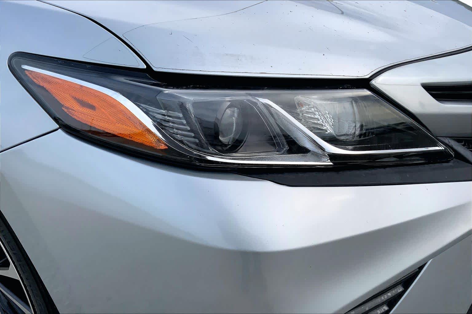 2018 Toyota Camry SE Celestial Silver Metallic at Group 1 Toyota Southwest