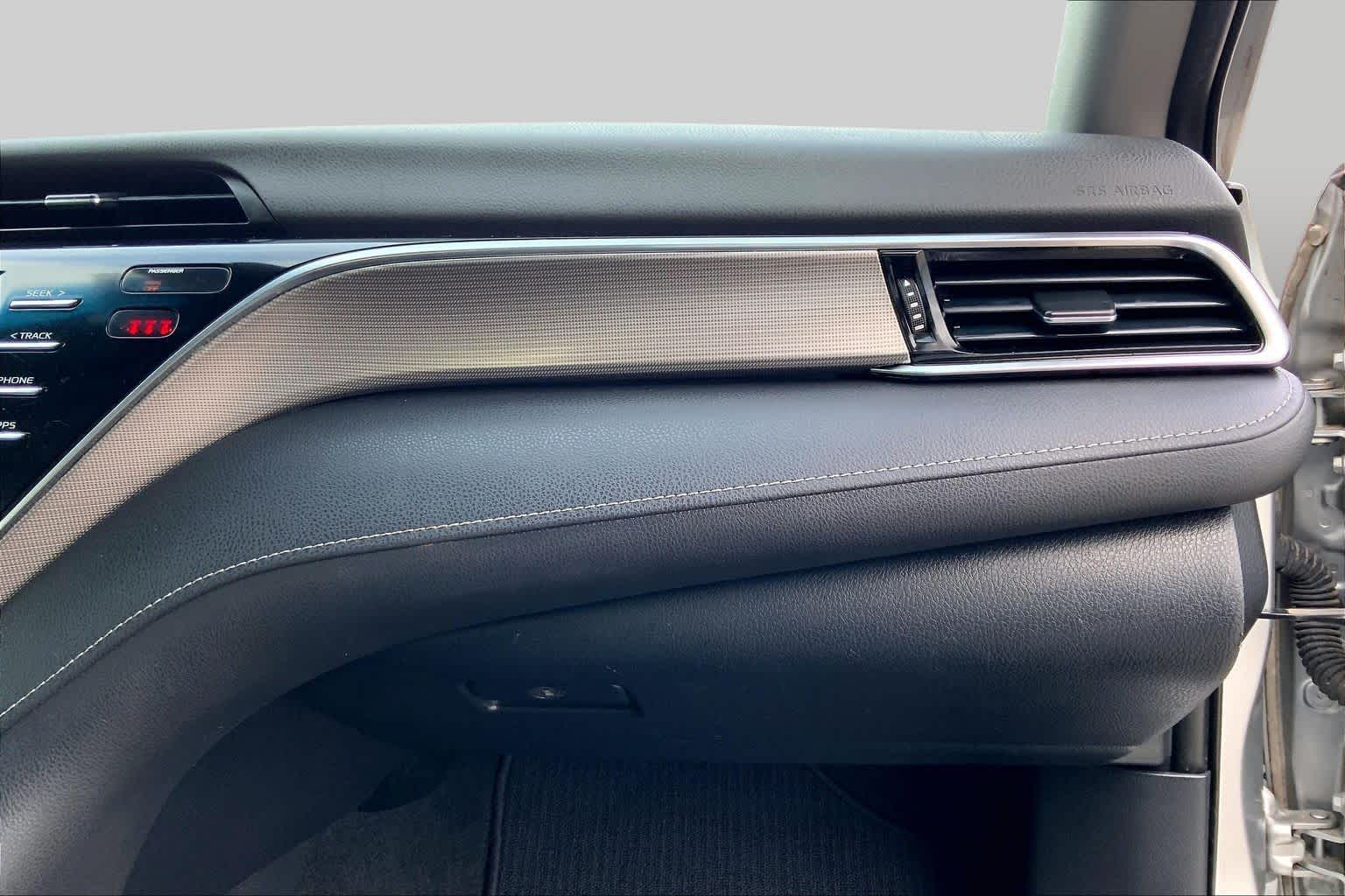 2018 Toyota Camry SE Celestial Silver Metallic at Group 1 Toyota Southwest