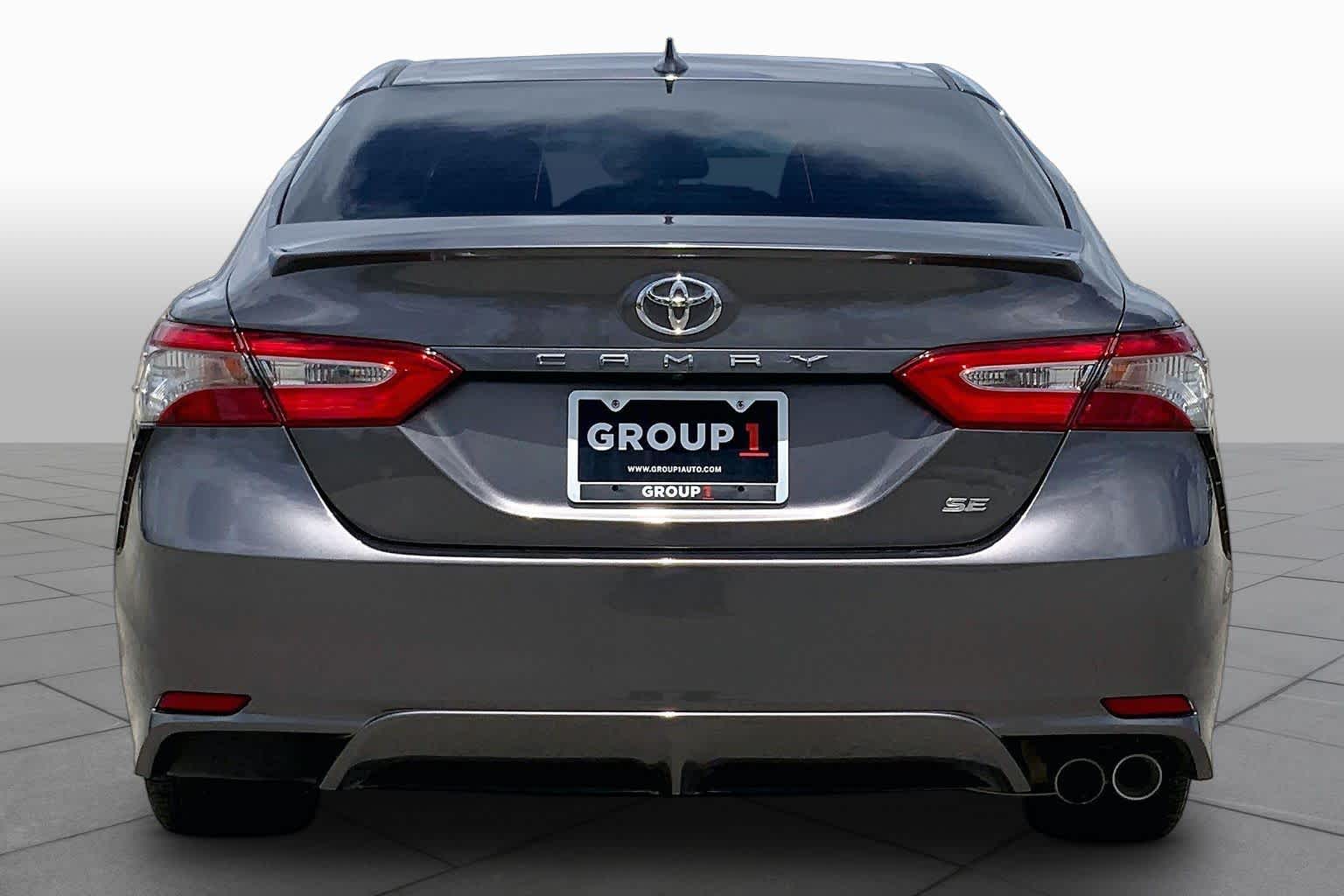 2019 Toyota Camry SE Predawn Gray Mica at Beck & Masten Kia