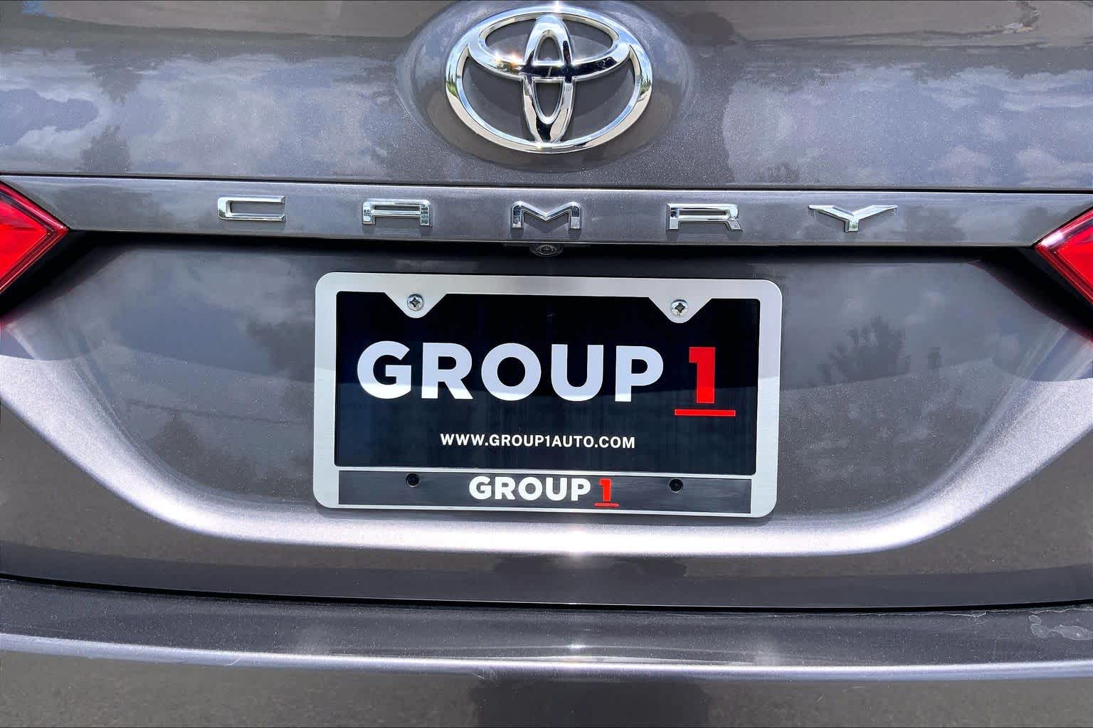 2019 Toyota Camry SE Predawn Gray Mica at Beck & Masten Kia