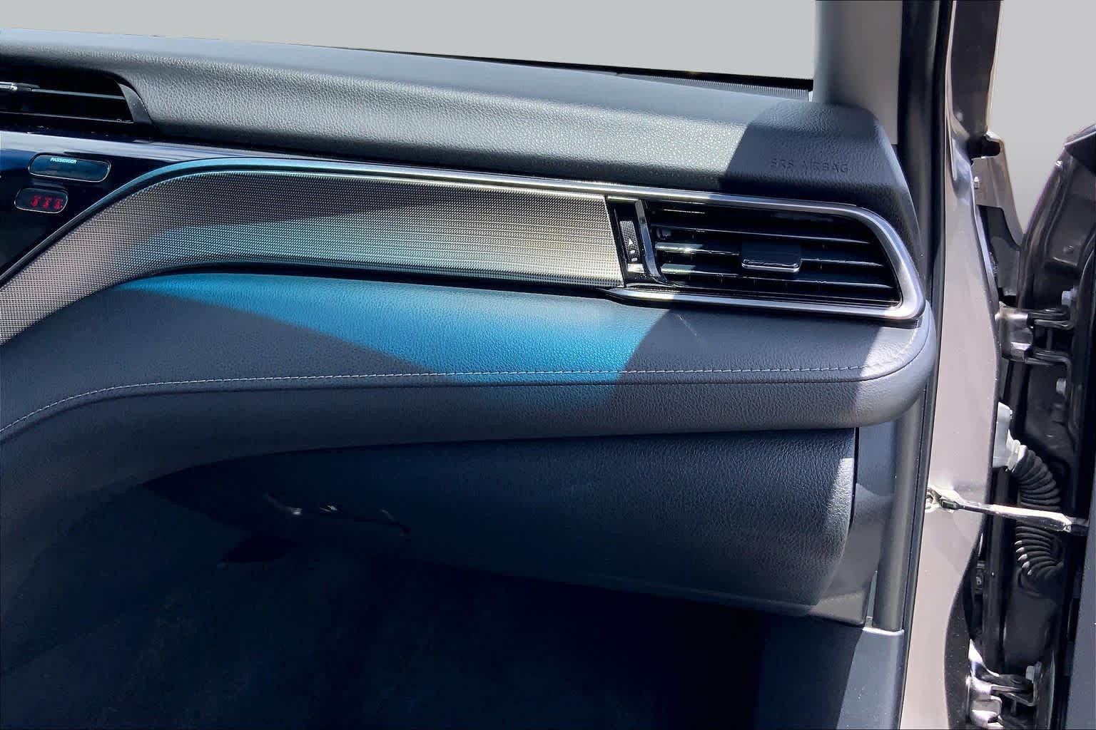 2019 Toyota Camry SE Predawn Gray Mica at Beck & Masten Kia