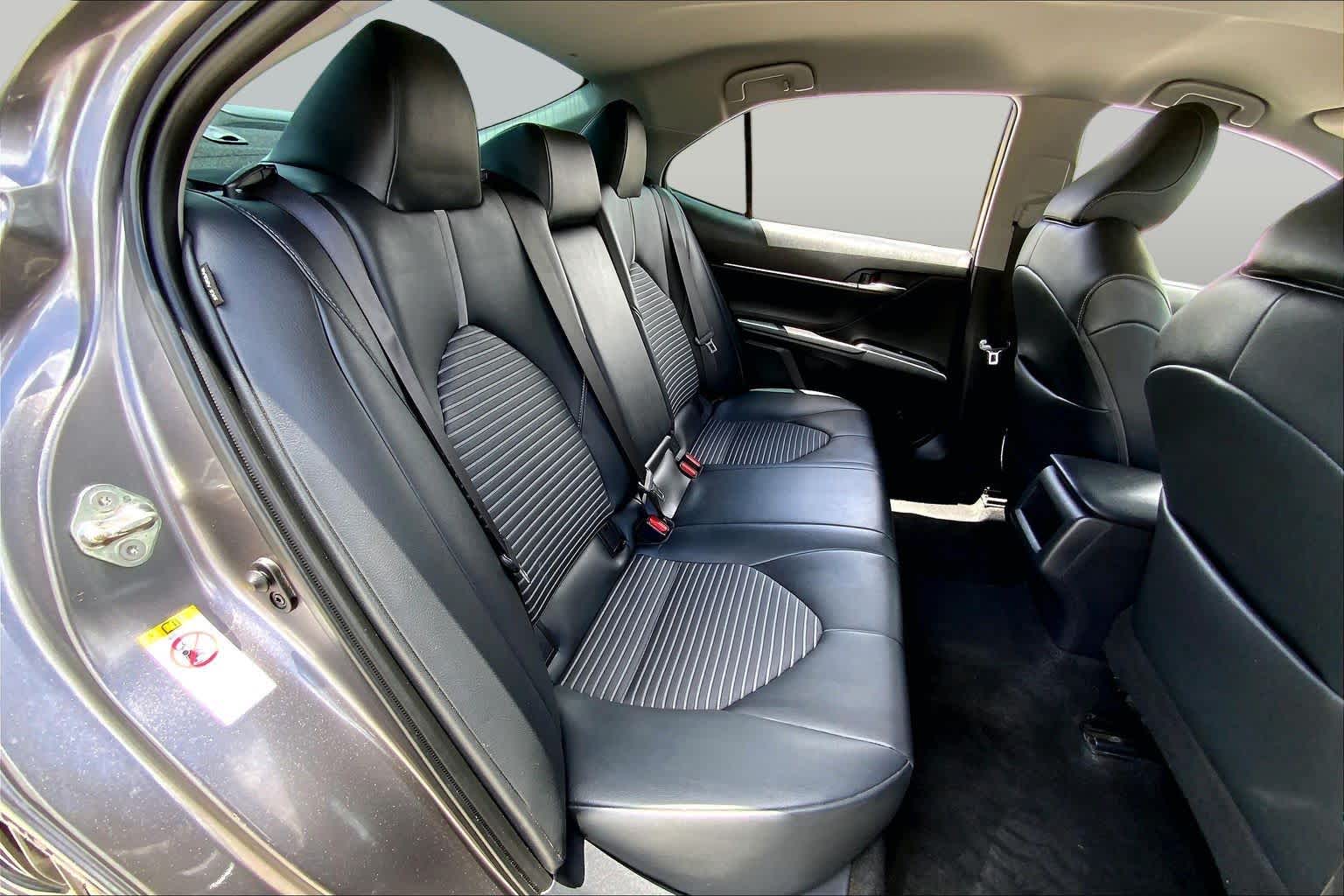 2019 Toyota Camry SE Predawn Gray Mica at Beck & Masten Kia