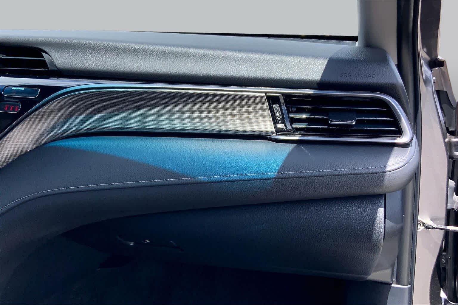 2019 Toyota Camry SE Predawn Gray Mica at Group 1 Toyota Southwest