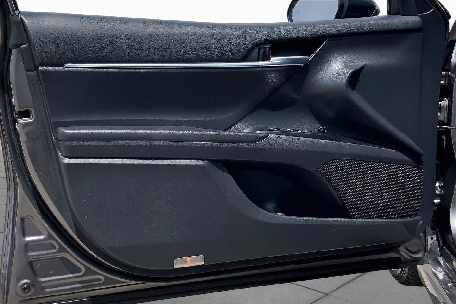 2019 Toyota Camry SE Predawn Gray Mica at Group 1 Toyota Southwest