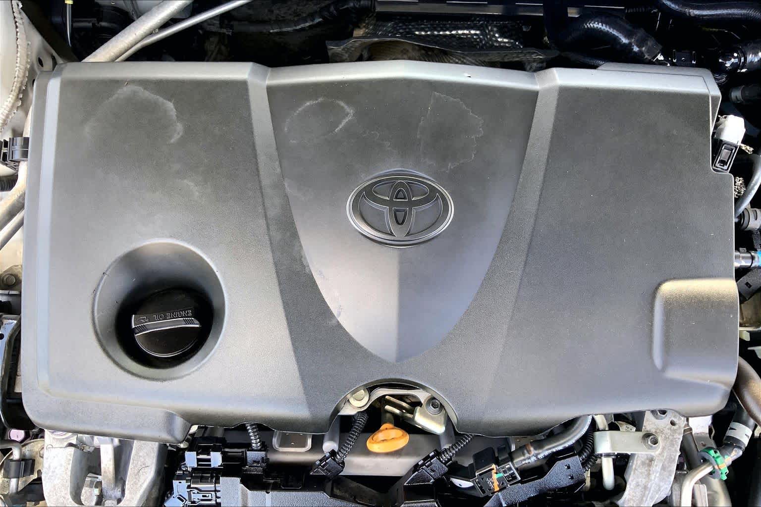 2018 Toyota Camry LE Super White at Tomball Chrysler Dodge Jeep Ram