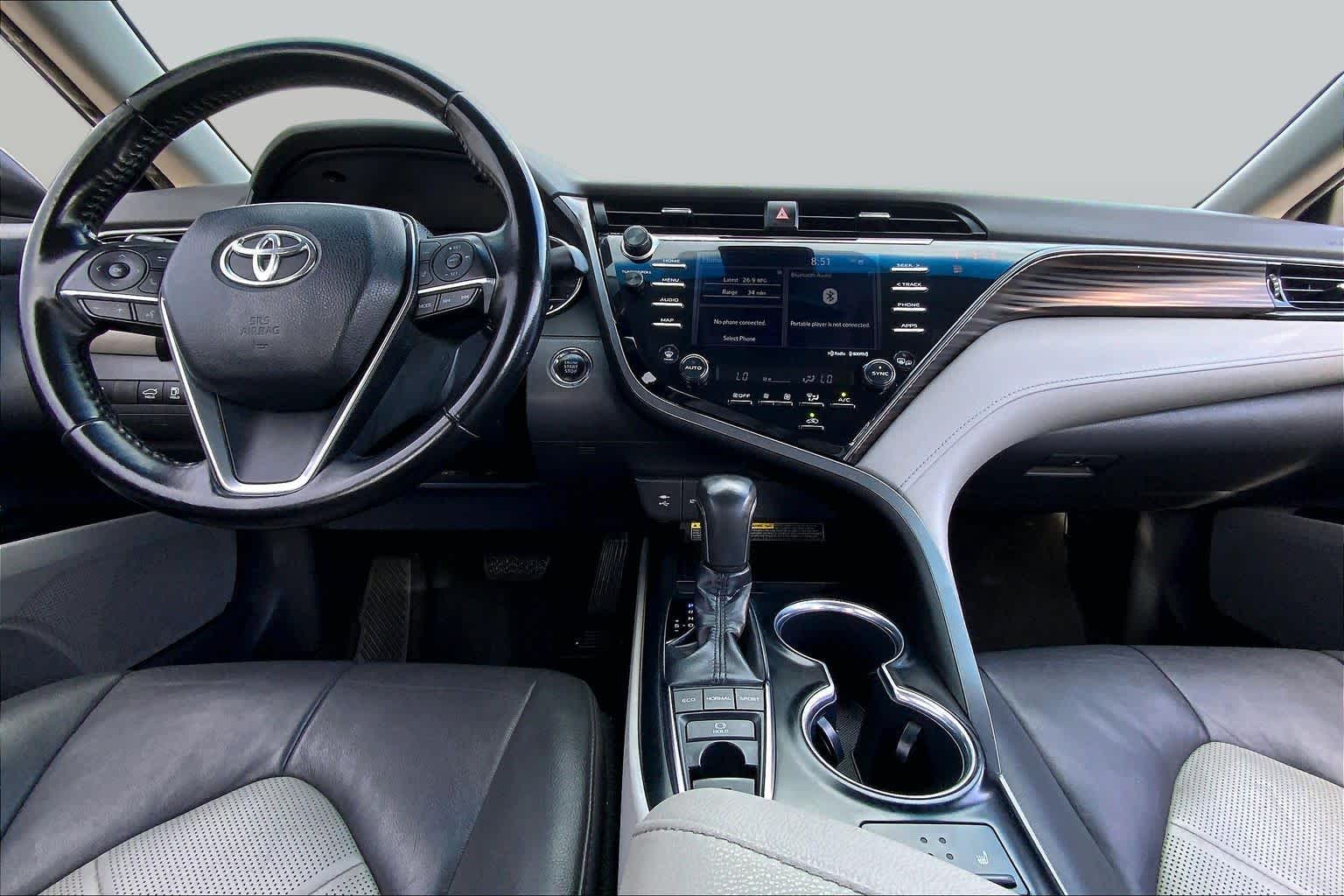 2019 Toyota Camry XLE Predawn Gray Mica at Lone Star Chevrolet