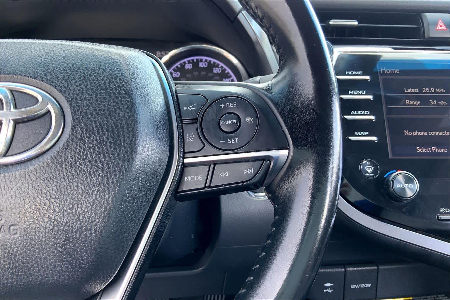 2019 Toyota Camry XLE Predawn Gray Mica at Lone Star Chevrolet