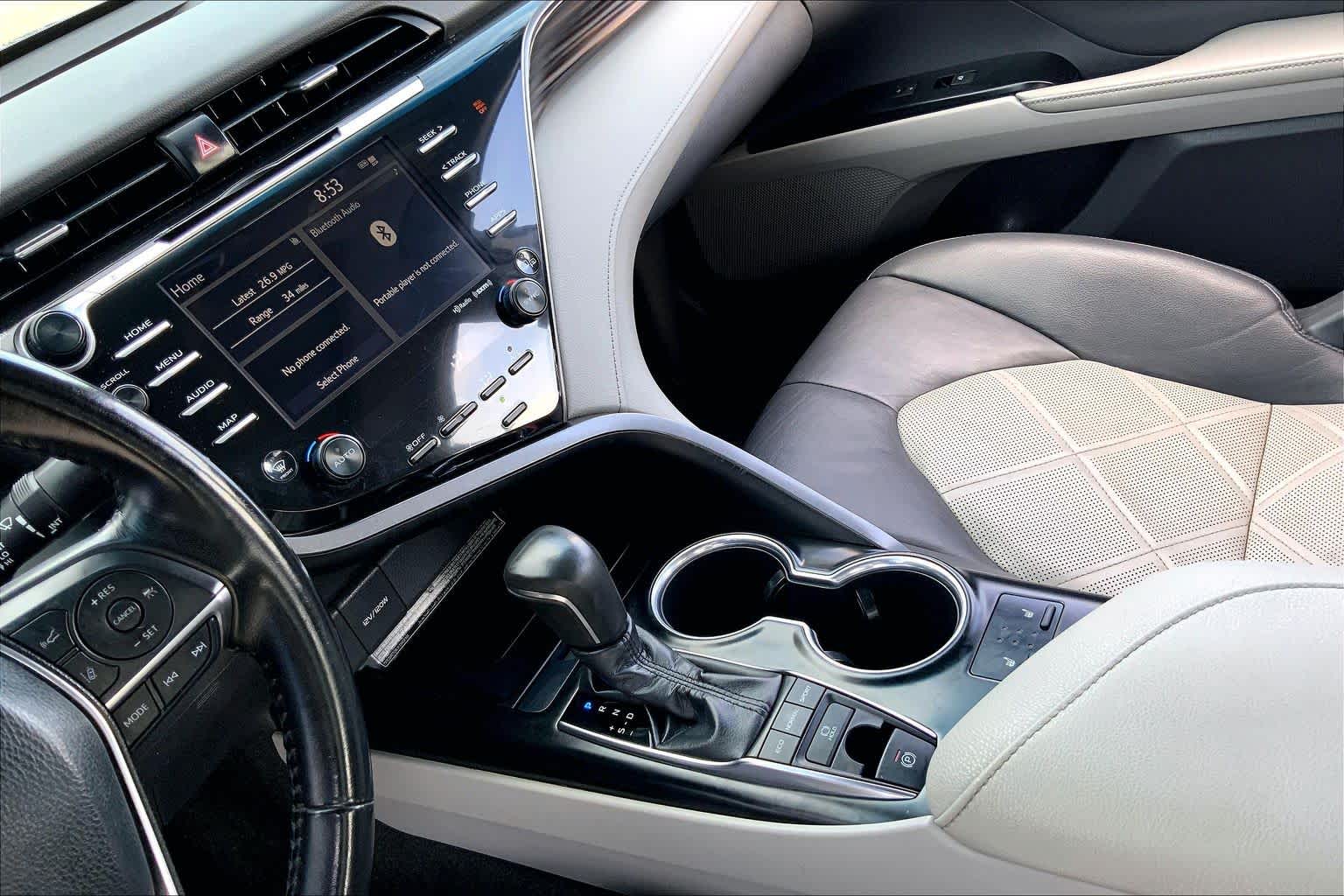 2019 Toyota Camry XLE Predawn Gray Mica at Lone Star Chevrolet
