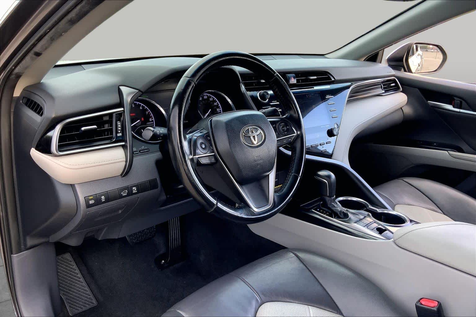 2019 Toyota Camry XLE Predawn Gray Mica at Lone Star Chevrolet