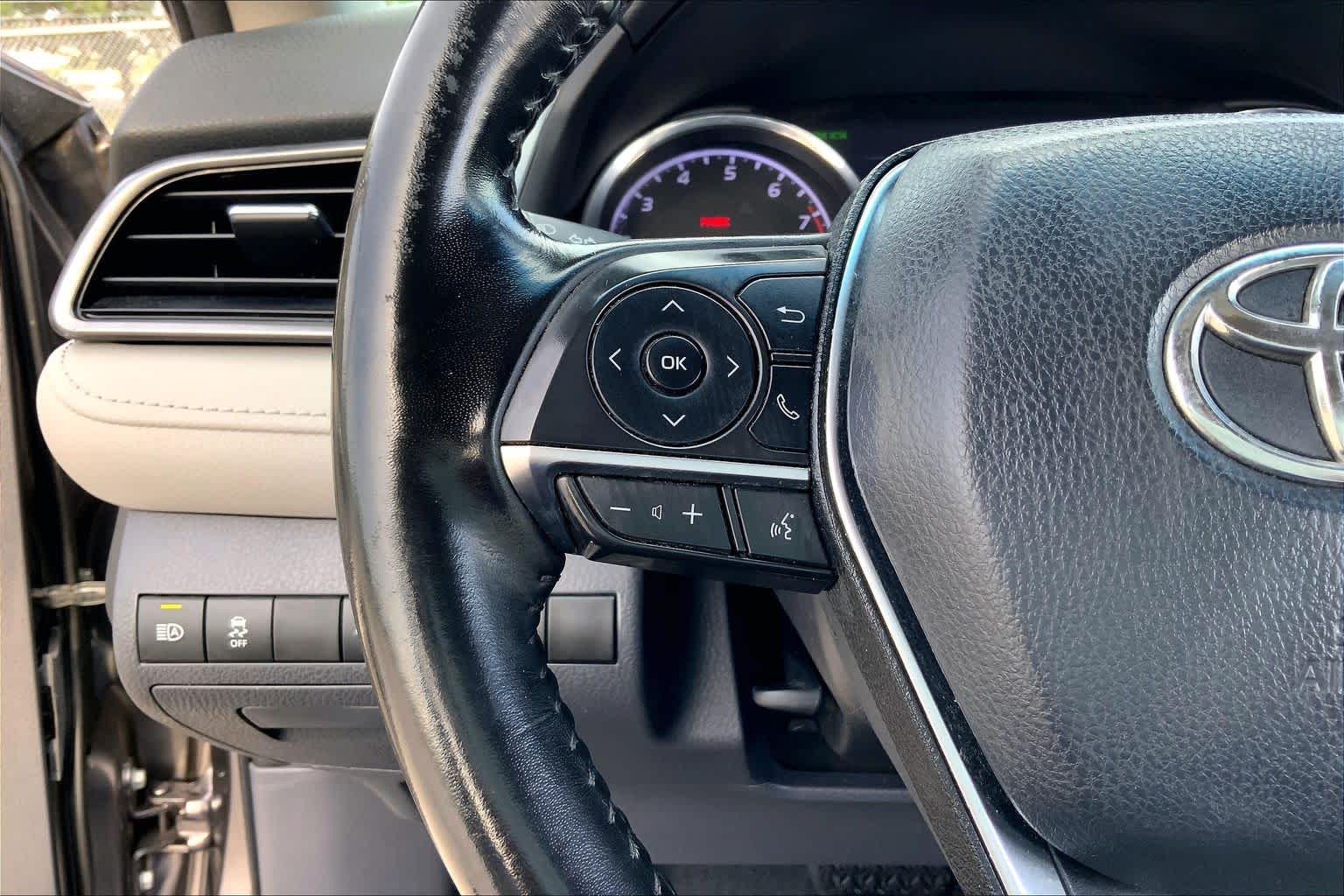 2019 Toyota Camry XLE Predawn Gray Mica at Lone Star Chevrolet