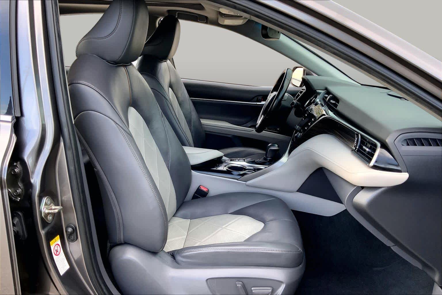 2019 Toyota Camry XLE Predawn Gray Mica at Lone Star Chevrolet