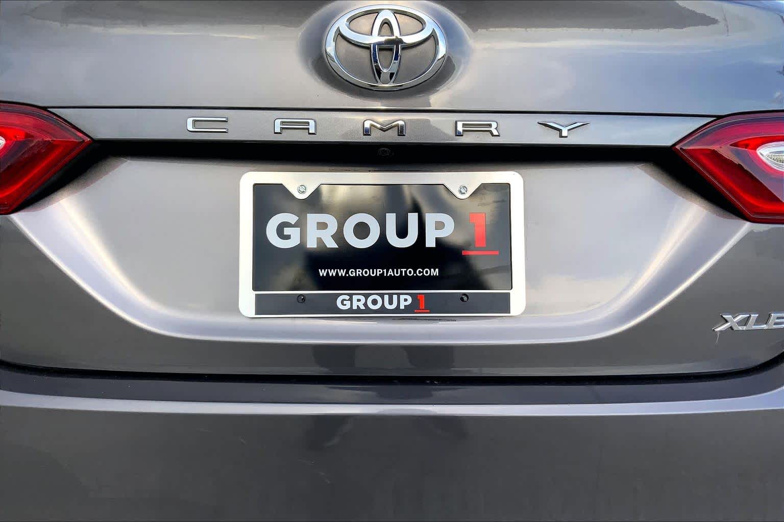 2019 Toyota Camry XLE Predawn Gray Mica at Lone Star Chevrolet