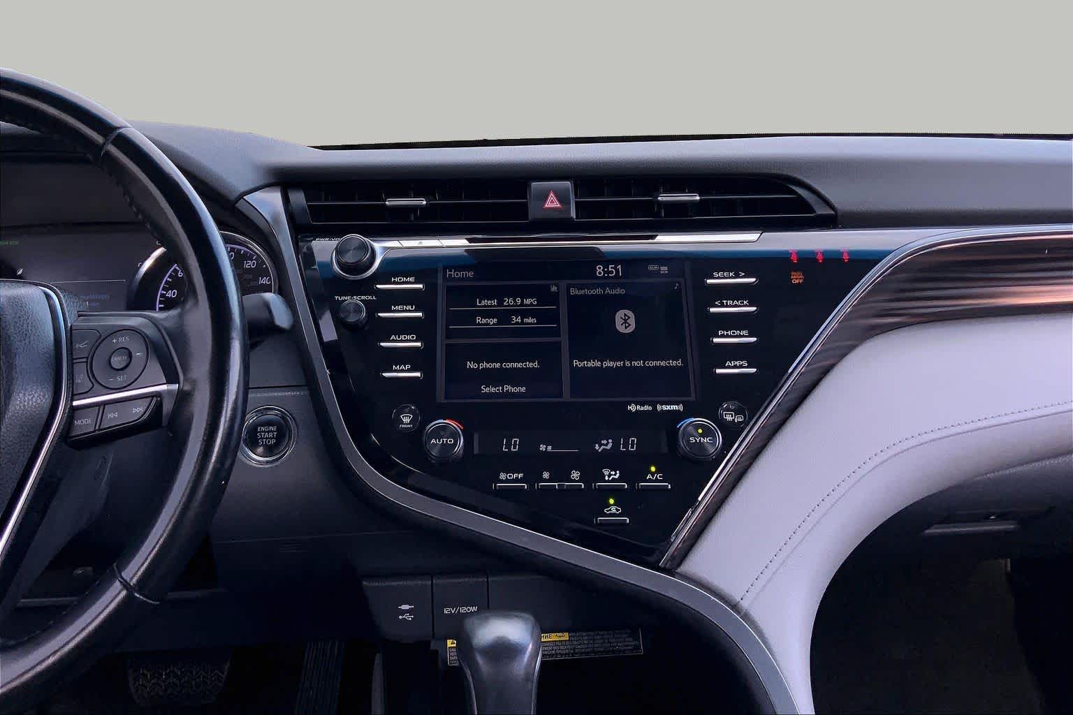 2019 Toyota Camry XLE Predawn Gray Mica at Lone Star Chevrolet