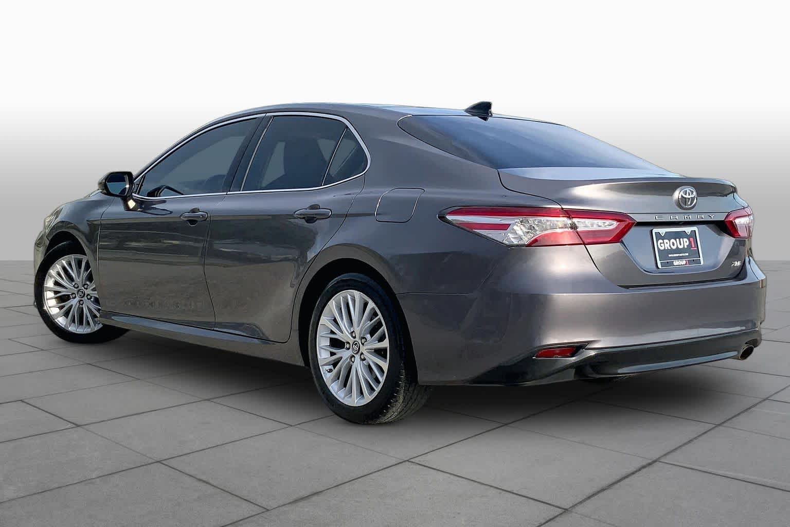 2019 Toyota Camry XLE Predawn Gray Mica at Lone Star Chevrolet