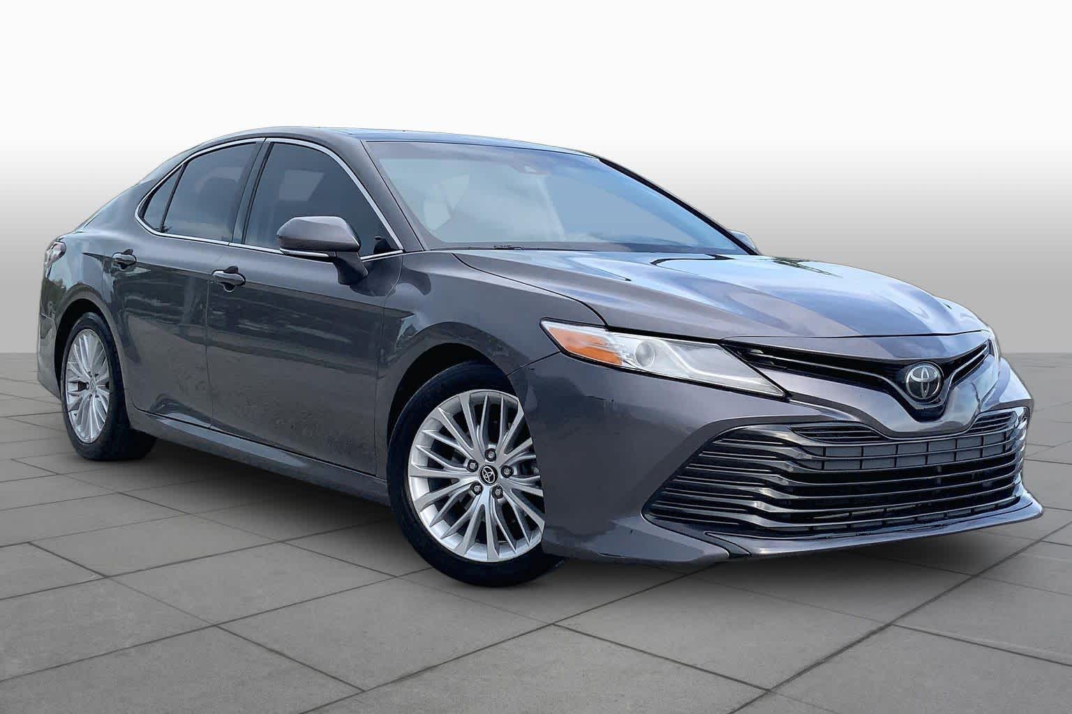 2019 Toyota Camry XLE Predawn Gray Mica at Lone Star Chevrolet