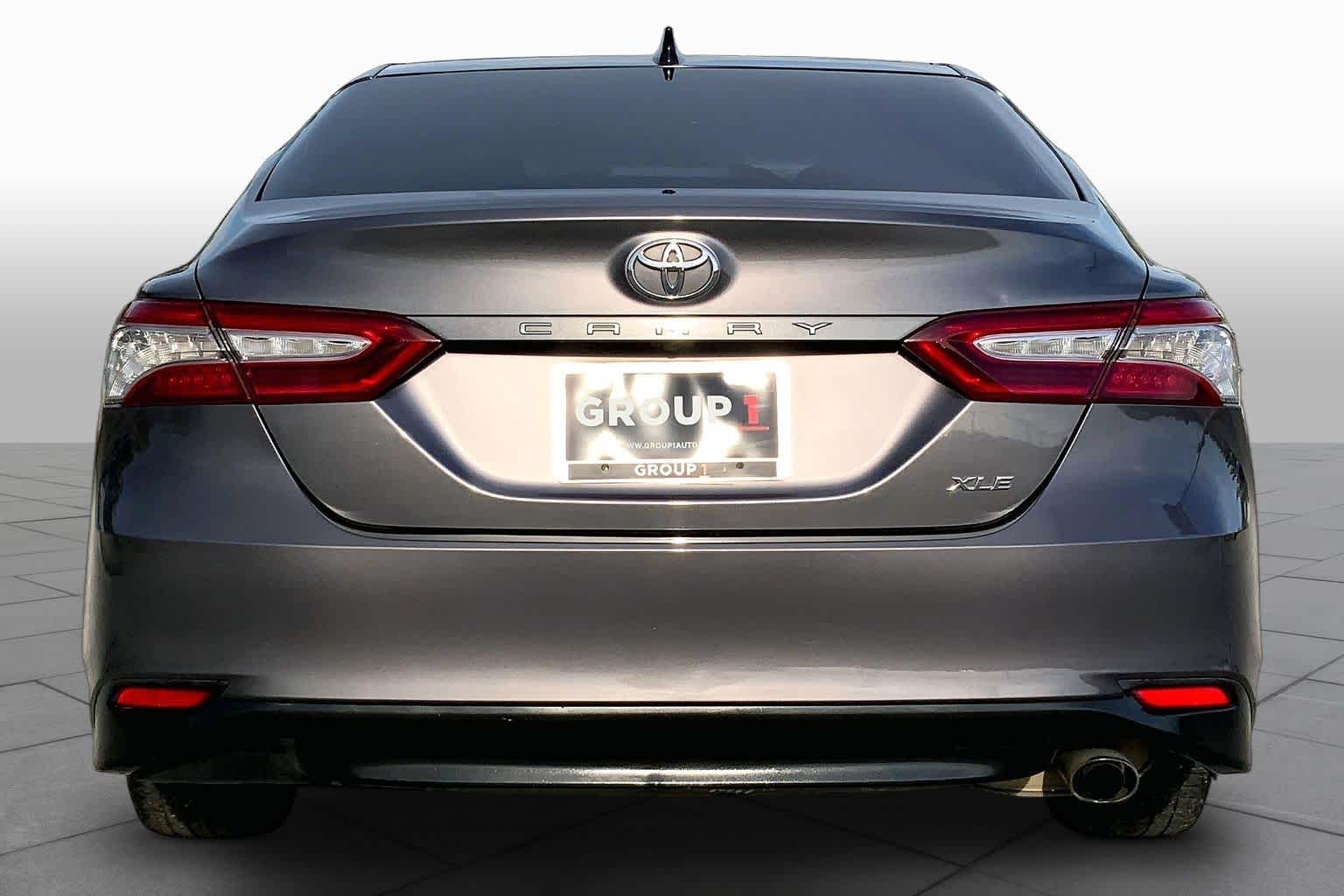 2019 Toyota Camry XLE Predawn Gray Mica at Lone Star Chevrolet