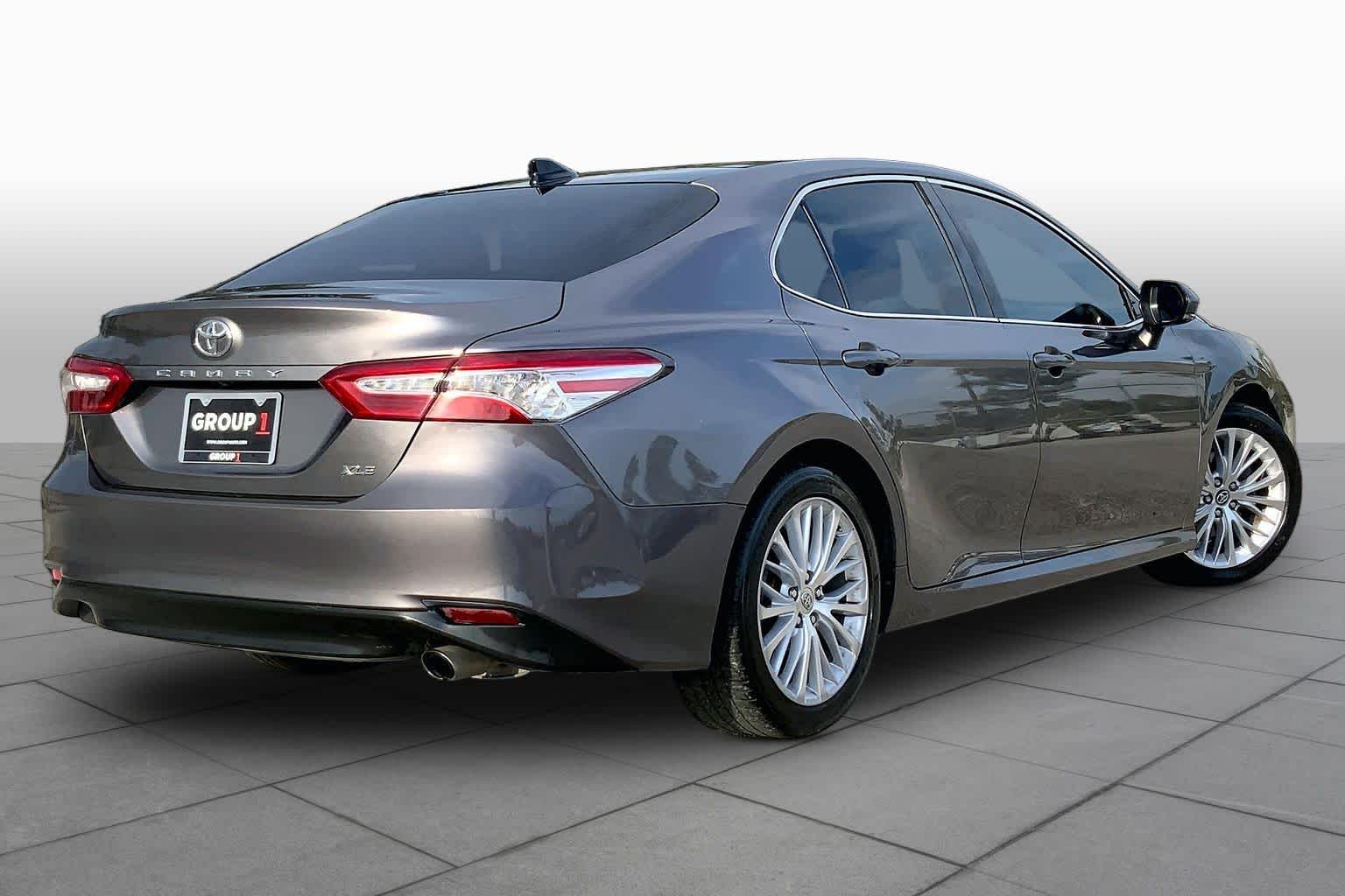 2019 Toyota Camry XLE Predawn Gray Mica at Lone Star Chevrolet