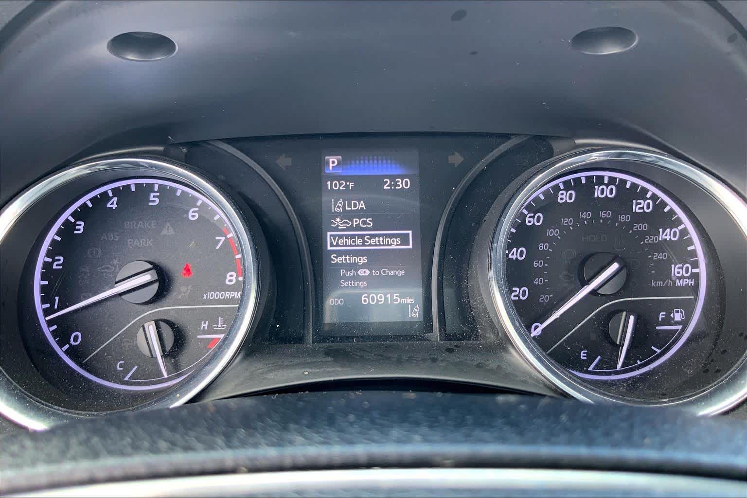 2019 Toyota Camry SE Super White at Beck & Masten Kia