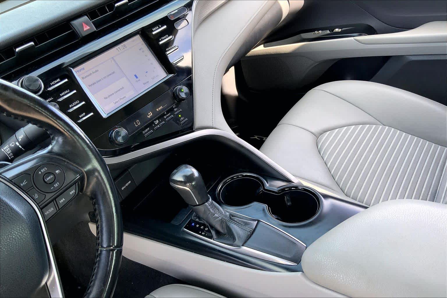 2019 Toyota Camry SE Midnight Black Metallic at Auto Boutique Texas