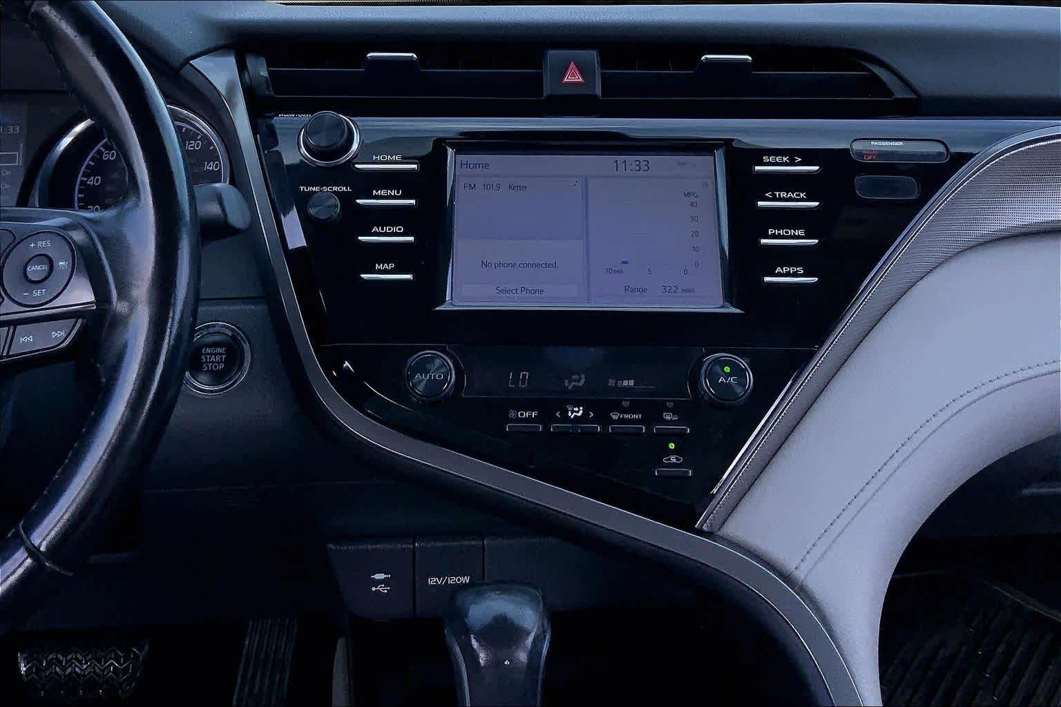 2019 Toyota Camry SE Midnight Black Metallic at Auto Boutique Texas