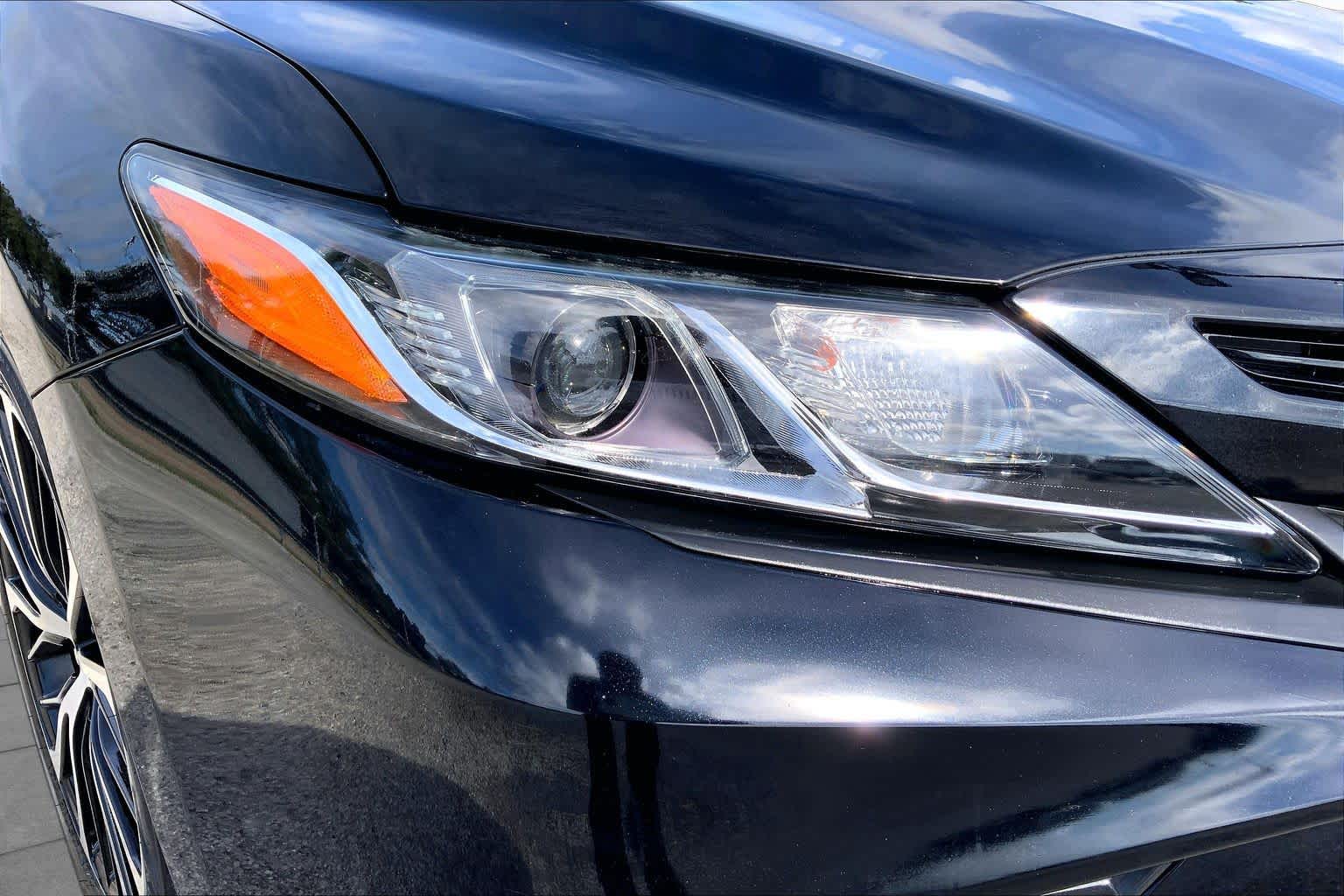2019 Toyota Camry SE Midnight Black Metallic at Auto Boutique Texas