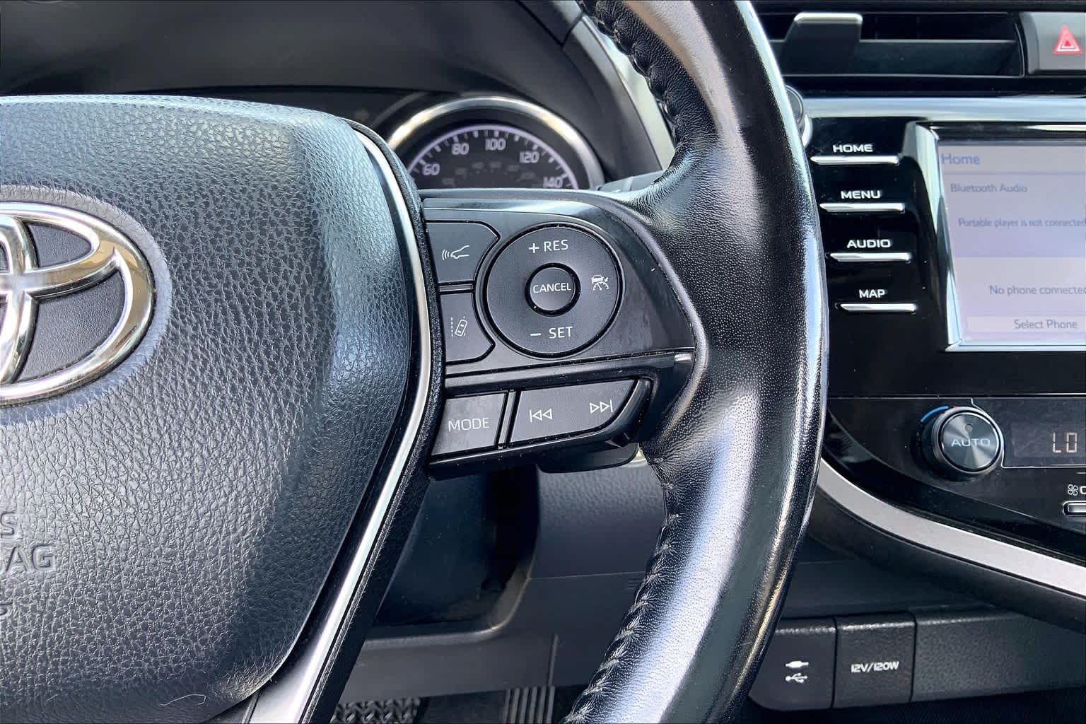 2019 Toyota Camry SE Midnight Black Metallic at Auto Boutique Texas