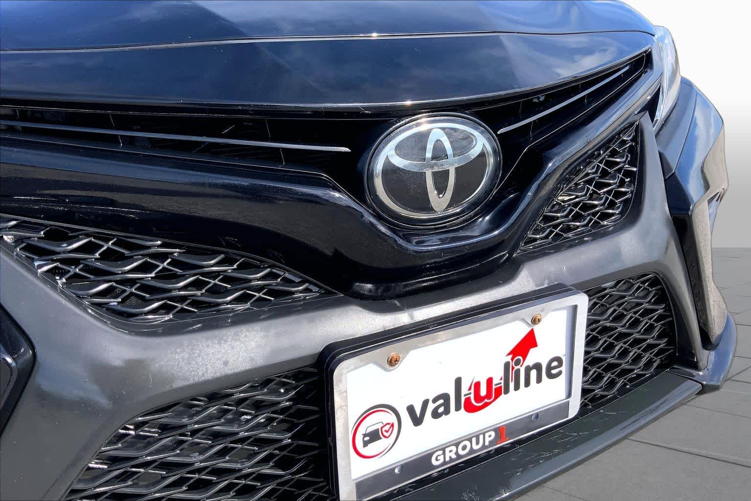 2019 Toyota Camry SE Midnight Black Metallic at Auto Boutique Texas
