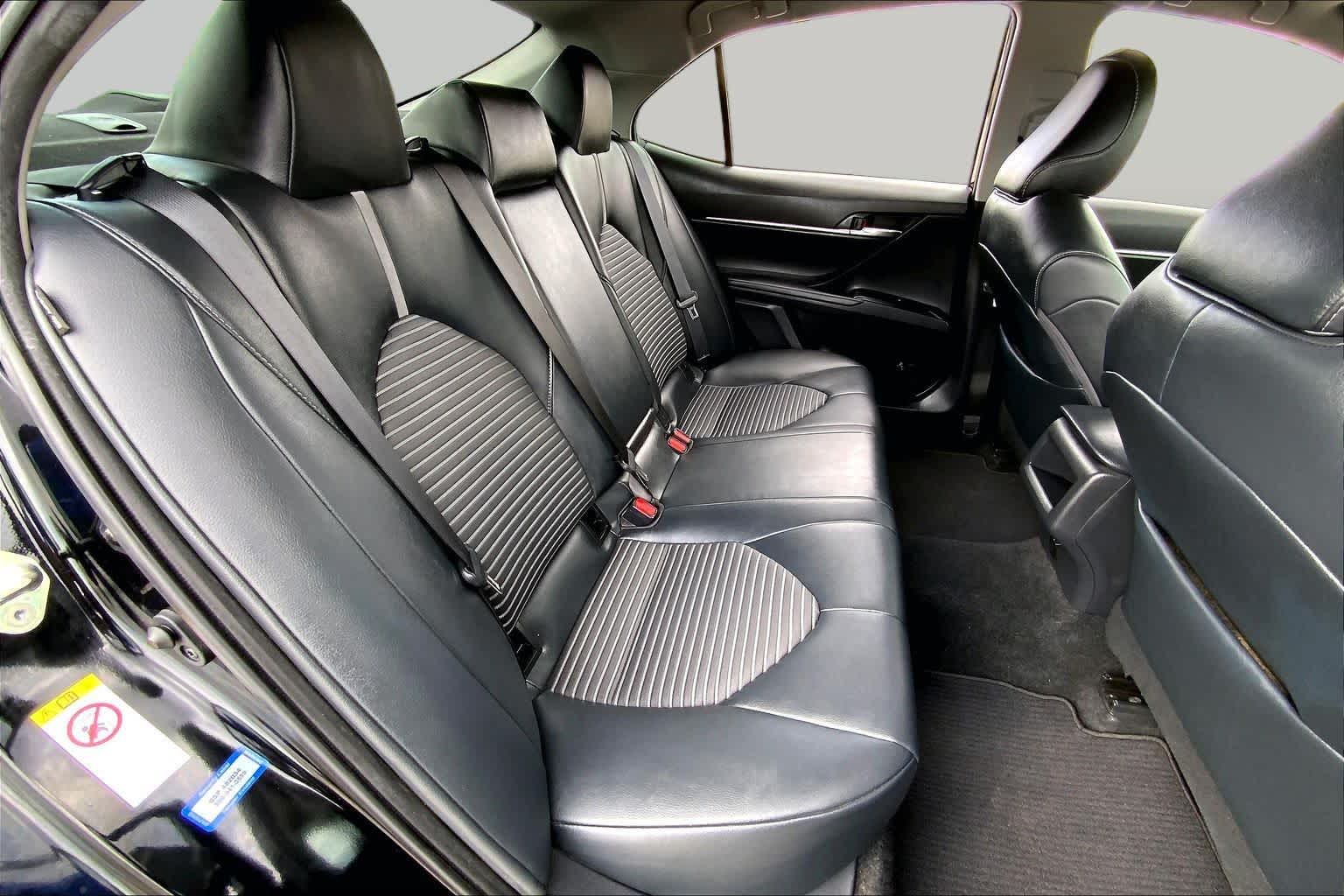 2019 Toyota Camry SE Midnight Black Metallic at Group 1 Toyota Southwest