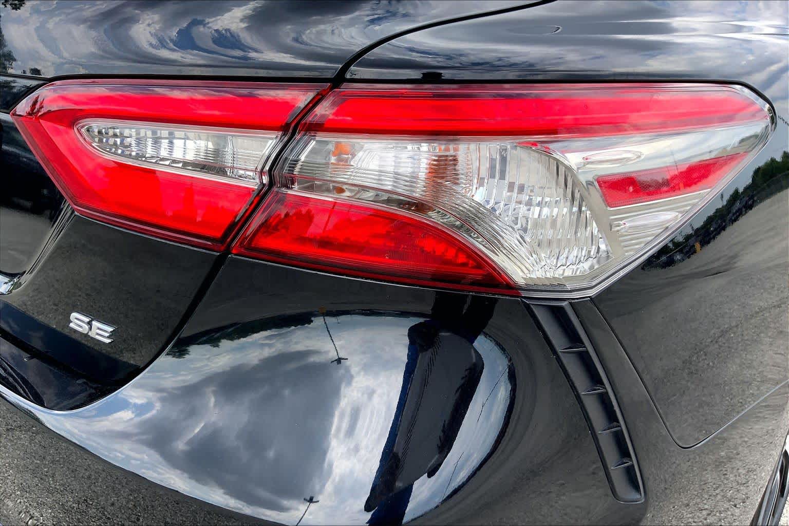 2019 Toyota Camry SE Midnight Black Metallic at Group 1 Toyota Southwest
