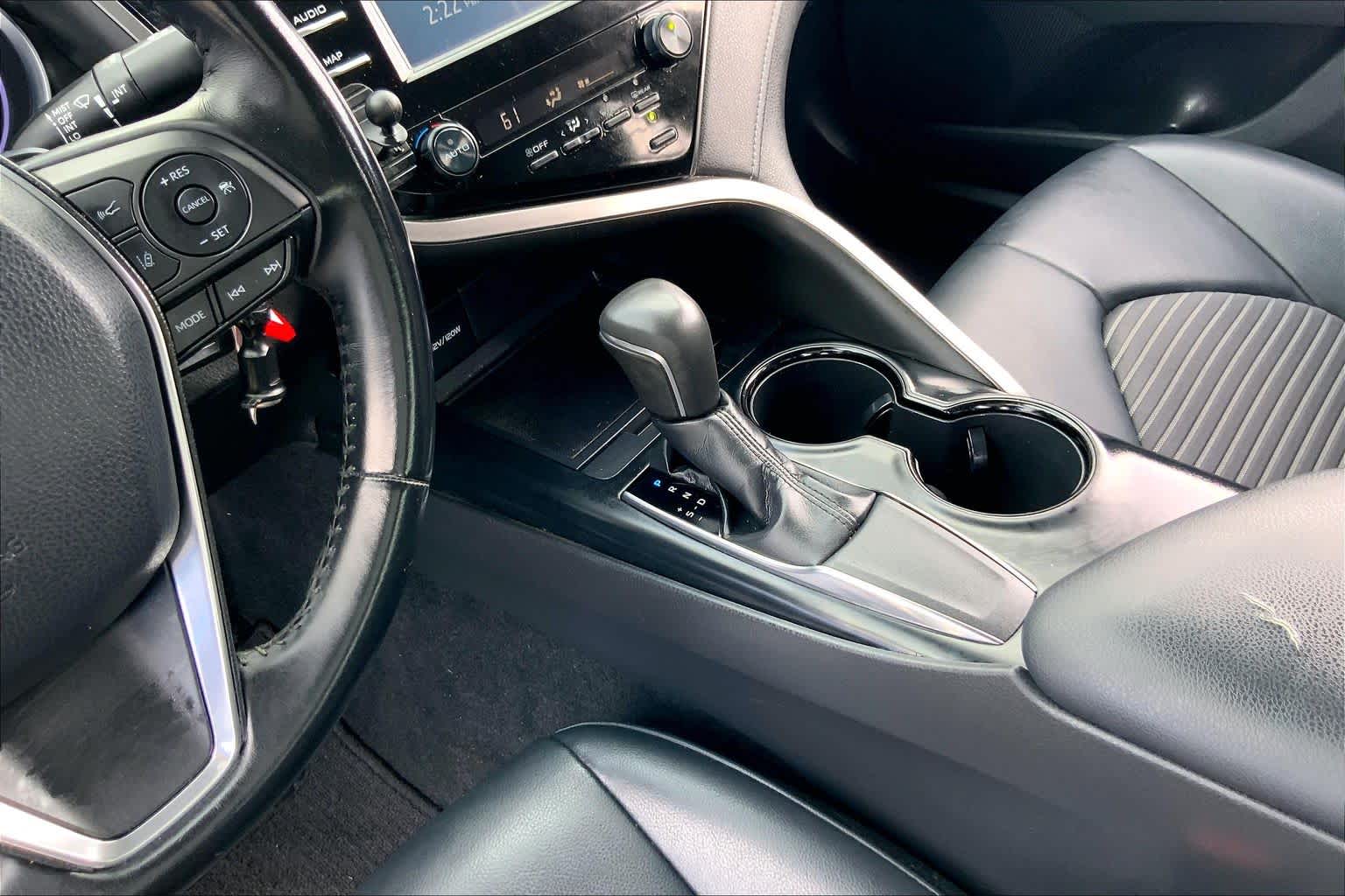 2019 Toyota Camry SE Midnight Black Metallic at Group 1 Toyota Southwest