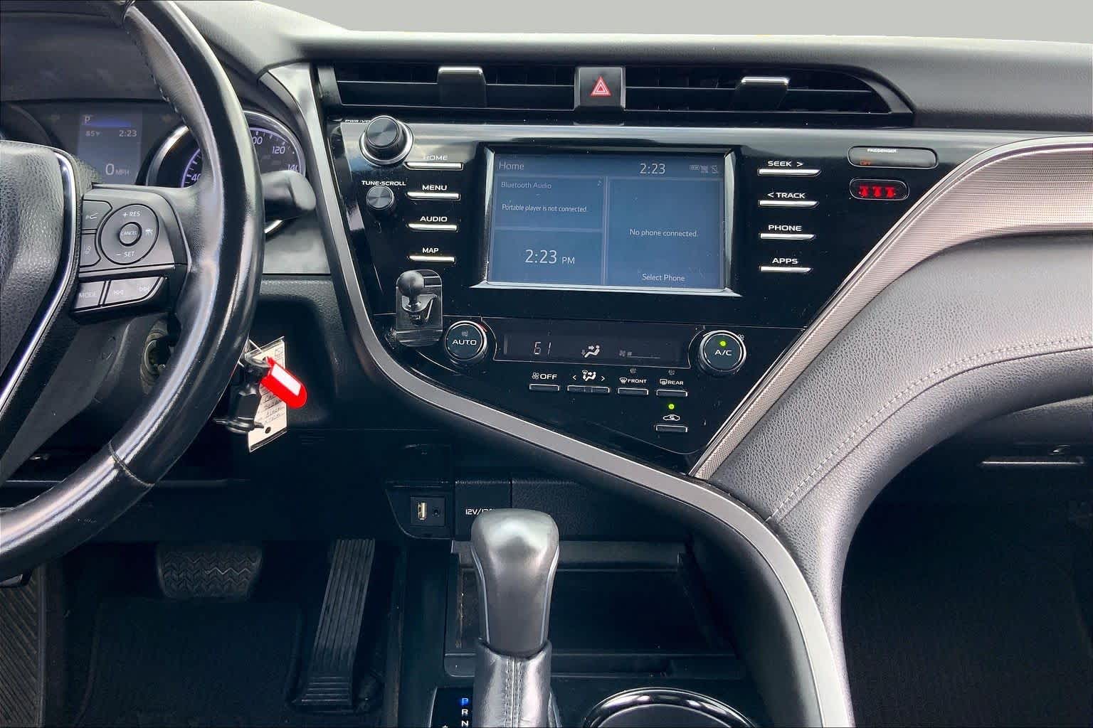 2019 Toyota Camry SE Midnight Black Metallic at Group 1 Toyota Southwest