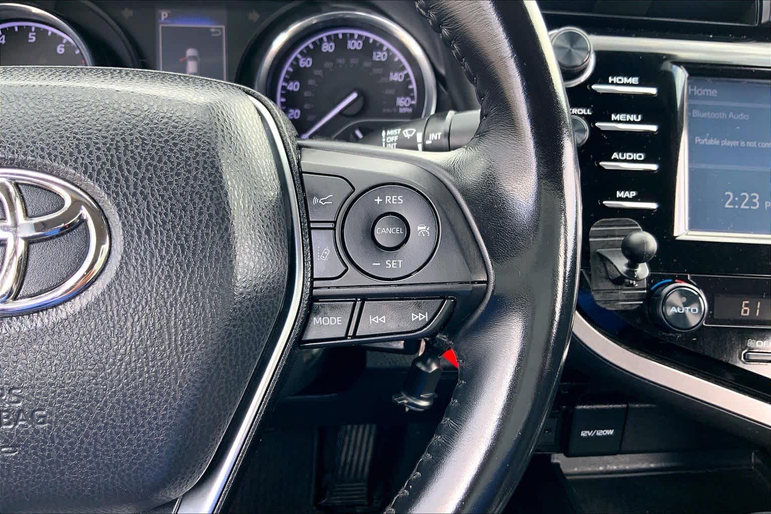 2019 Toyota Camry SE Midnight Black Metallic at Group 1 Toyota Southwest
