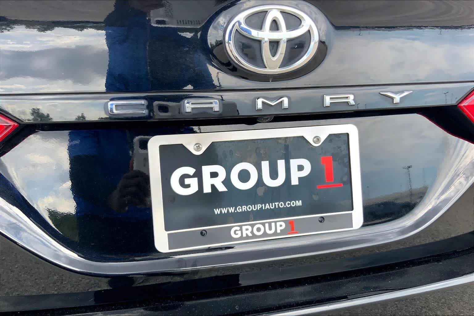 2019 Toyota Camry SE Midnight Black Metallic at Group 1 Toyota Southwest