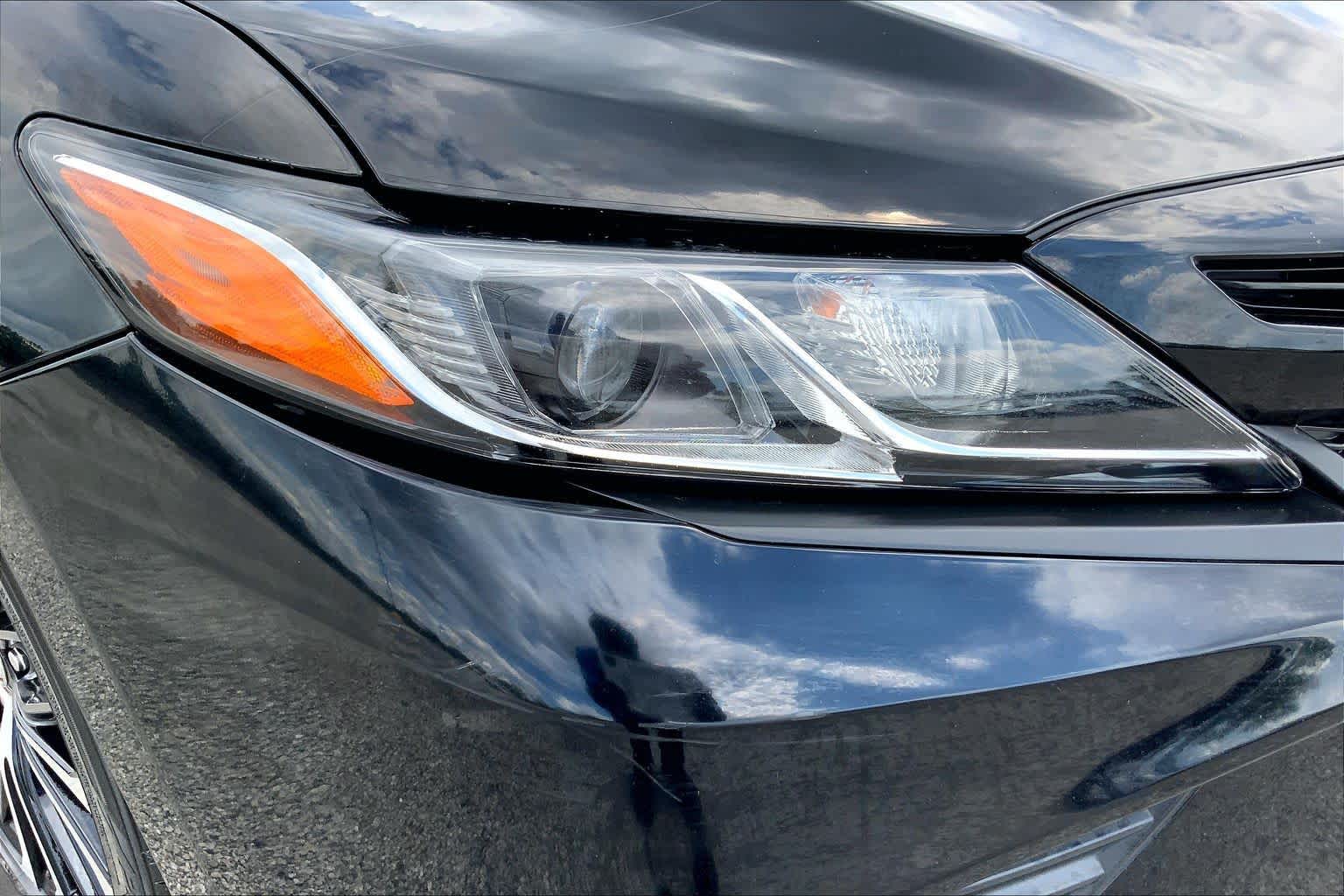 2019 Toyota Camry SE Midnight Black Metallic at Group 1 Toyota Southwest