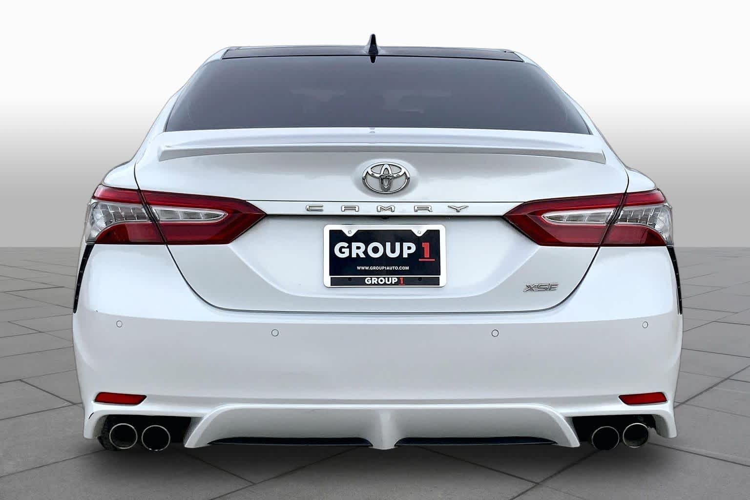 2018 Toyota Camry XSE Wind Chill Pearl at Beck & Masten Kia